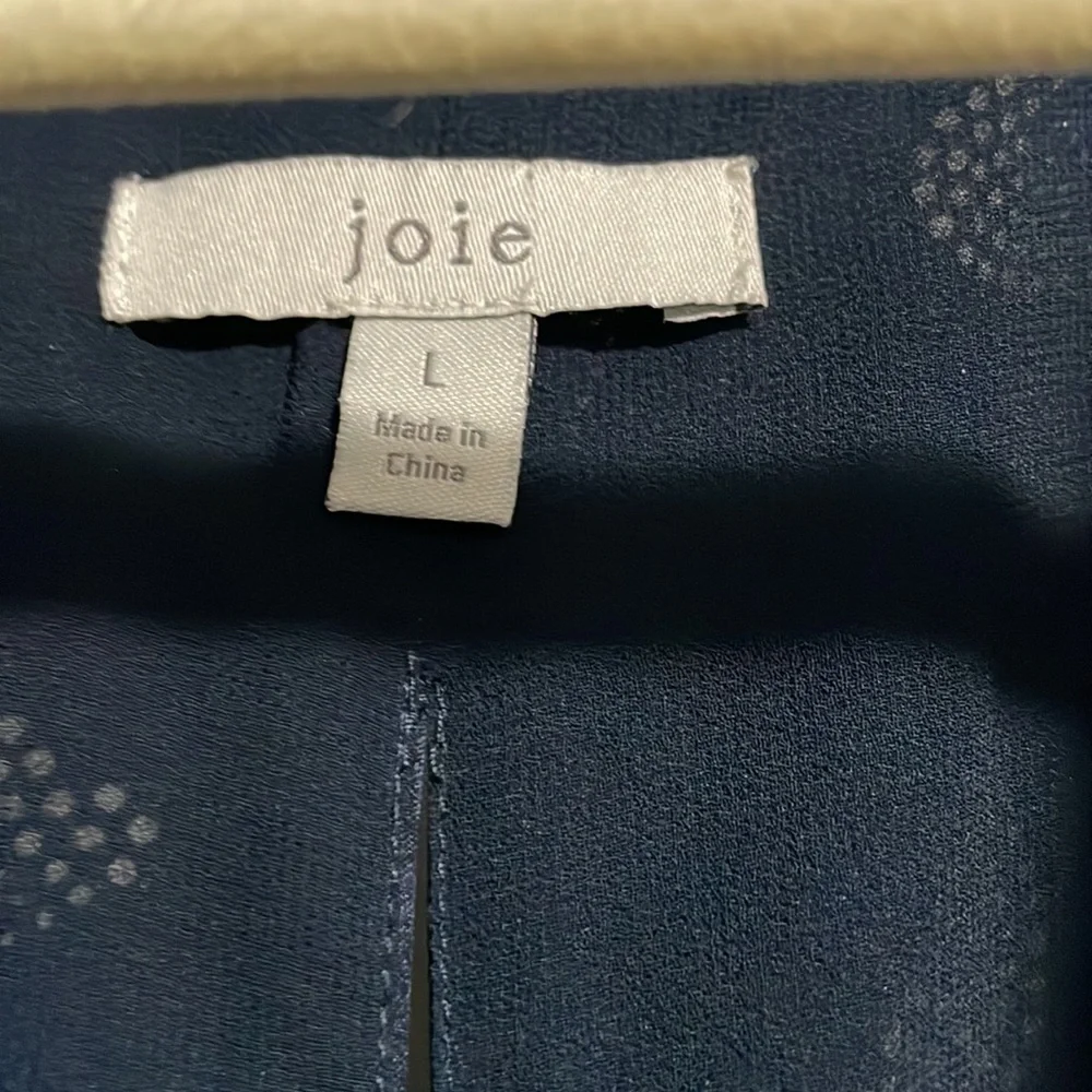 Heart Joie Silk Wrap Dress - L - Picture 2 of 6